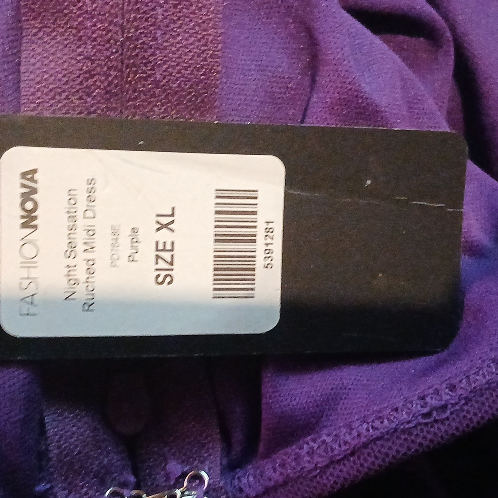 Plus, size purple dress sz xl New